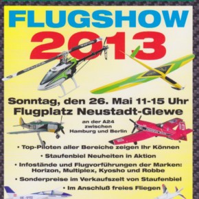Modellflugshow Neustadt-Glewe